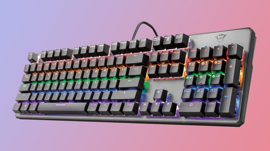 trust gxt 865 mechanical rgb keyboard